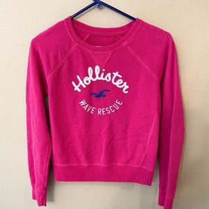 Hollister Wave Rescue Crewneck sweatshirt Pink